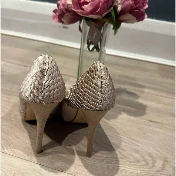 asos tan heels sz 5 - Picture 3 of 5
